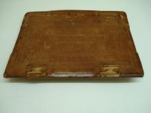 Original wooden board.