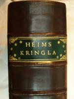 Heims Kringla 1696, Bound in contempory English style, in Full calf with a stained oxford panel, and green morocco label.