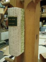 Brirish Wild Flowers, bound in half vellum with decorative paper sides.