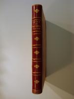 Alice in Wonderland, red morocco with marble sides.