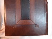Heims Kringla 1696, Bound in contempory English style, in Full calf with a stained oxford panel.