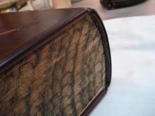 Heims Kringla 1696, Bound in contempory English style, in Full calf with a stained oxford panel, and hand sewn headbands stained to blend in with the book.